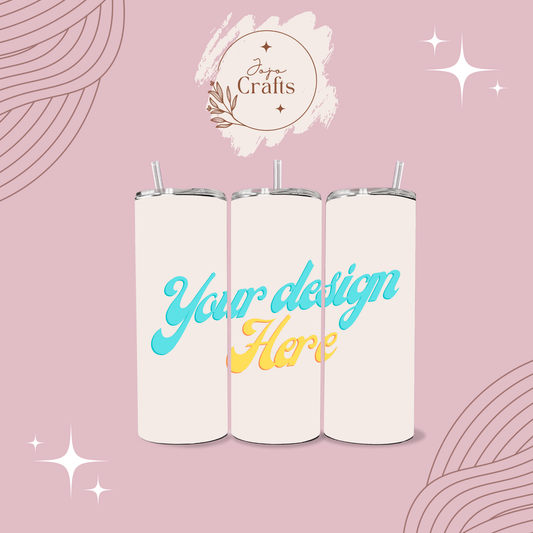 Personalized/Custom 20oz Skinny Tumbler