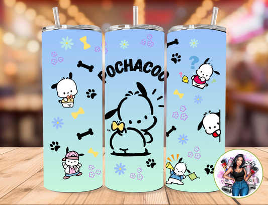 Pochacoo 20oz Skinny Tumbler