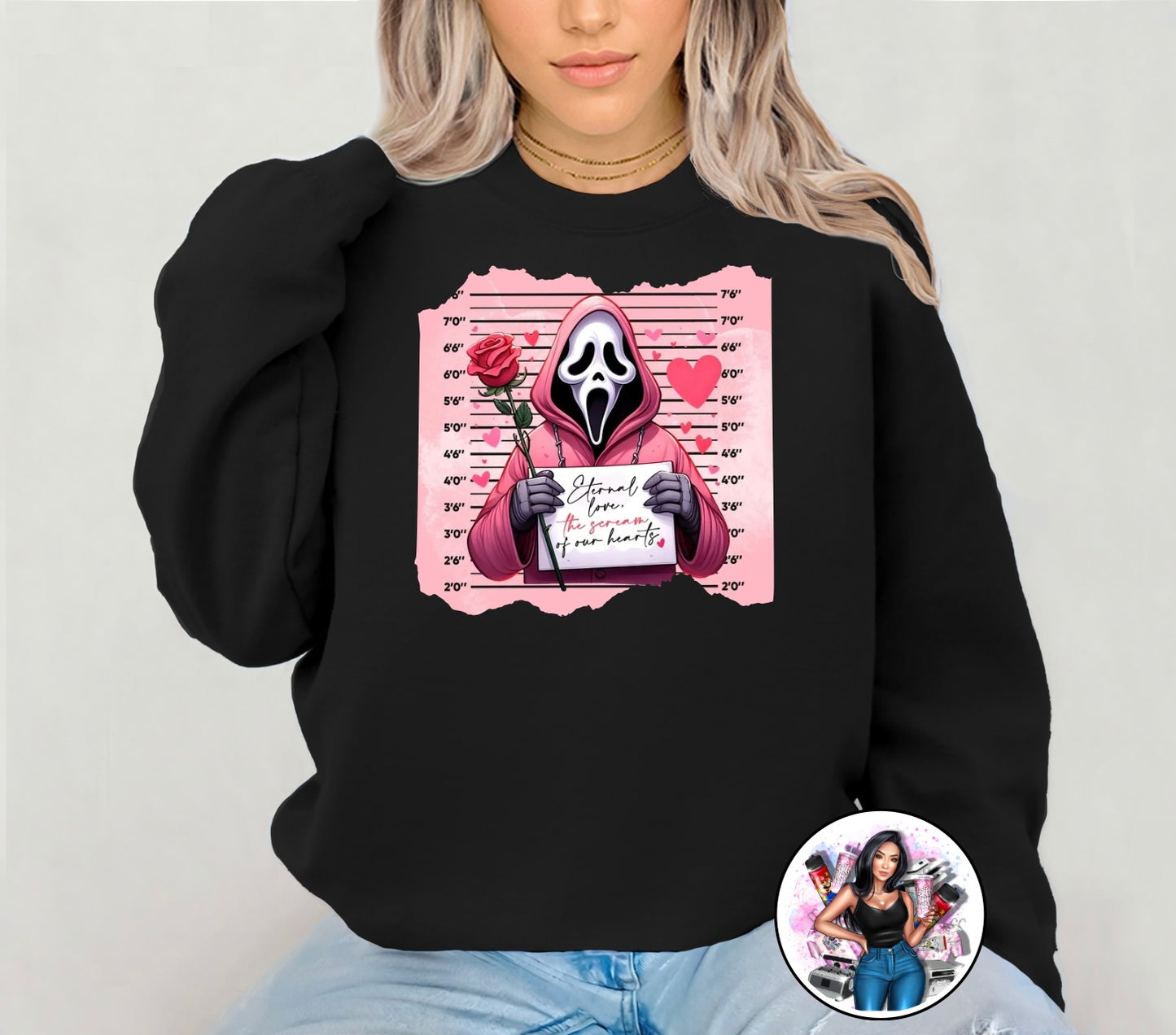 Scream Love Crewneck