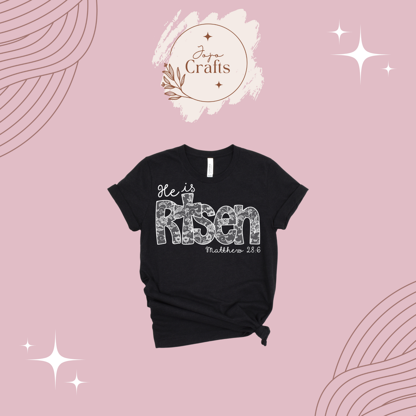 Lace Resin T-Shirt