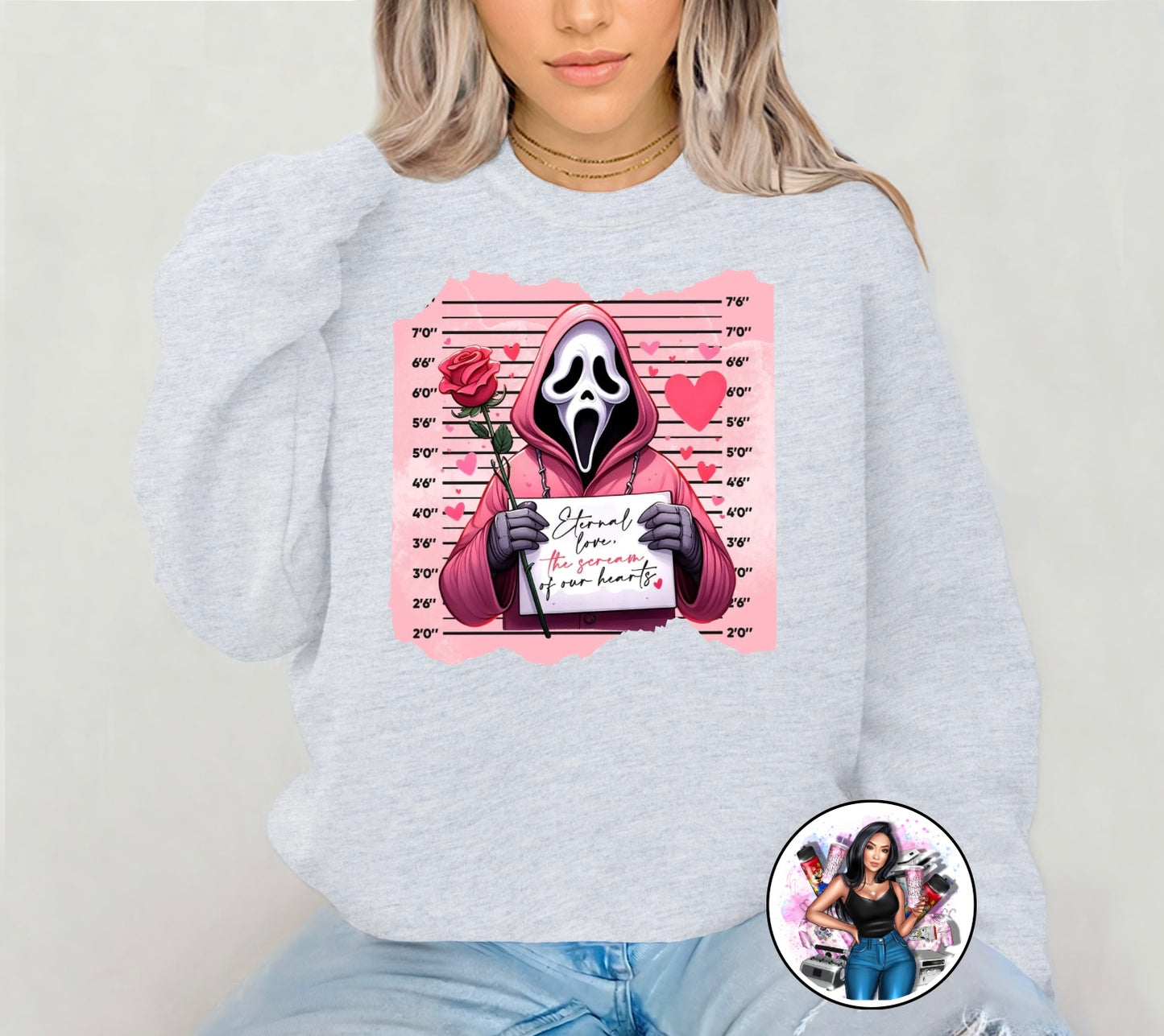 Scream Love Crewneck