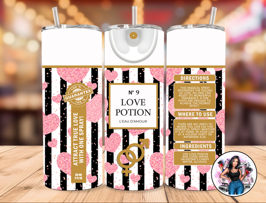 Love Potion 20oz Skinny Tumbler